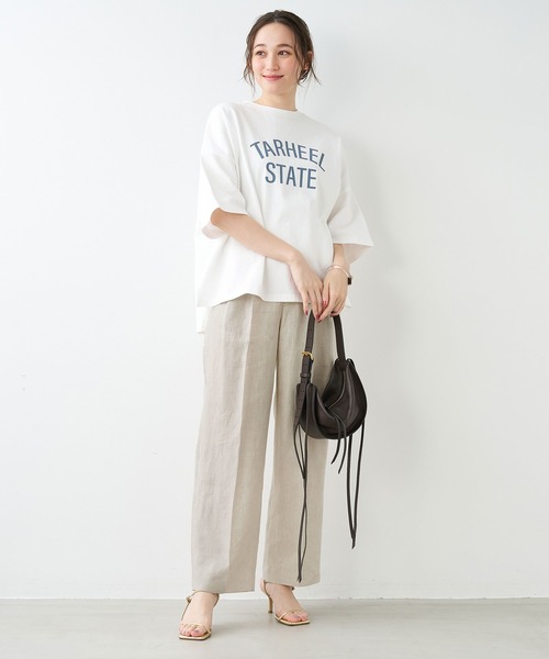 「MICA&DEAL」 パンツ 38 ネイビー レディース_画像8