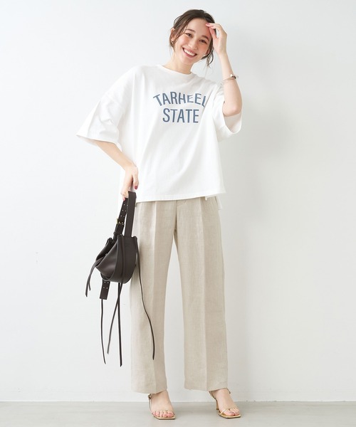 「MICA&DEAL」 パンツ 38 ネイビー レディース_画像9