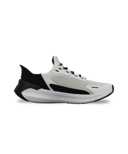 「PUMA」 ローカットスニーカー 25.0cm ホワイト×ブラック メンズ_画像5