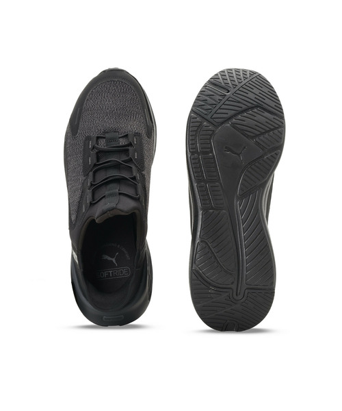 「PUMA」 ローカットスニーカー 25.0cm ホワイト×ブラック メンズ_画像9
