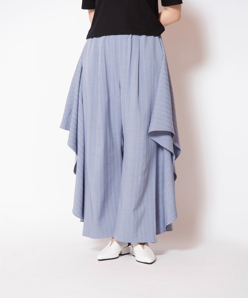 「OSMOSIS」 「loaf」パンツ ONE SIZE チャコール レディース_画像3