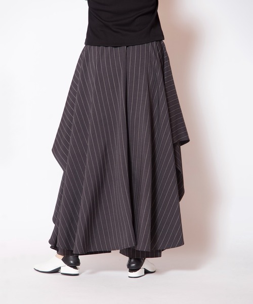「OSMOSIS」 「loaf」パンツ ONE SIZE チャコール レディース_画像6