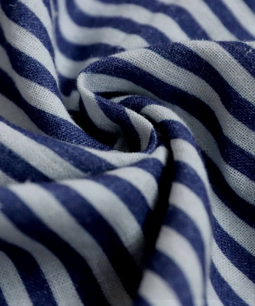 「antiqua」 長袖シャツ ONESIZE ブルー レディース_画像2