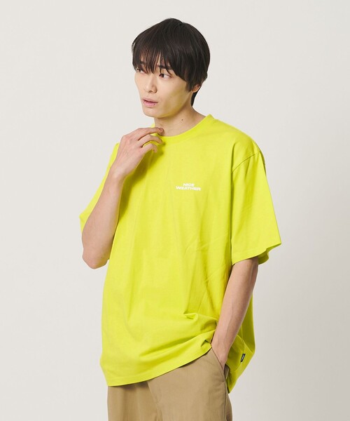 NICE WEATHER tシャツ 「NICE WEATHER」ロゴ Tシャツ メンズ