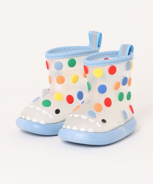 「aimoha」 「KIDS」レインブーツ 14.0cm ブルー キッズ_画像4
