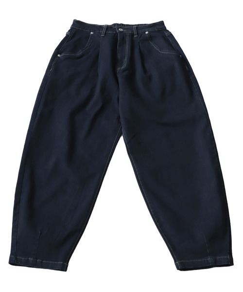 「antiqua」 デニムパンツ LXL ライトブルー レディース_画像6