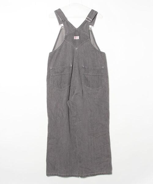 「SMITH'S AMERICAN」 オーバーオール「Coenコラボ」 M グレー レディース_画像2