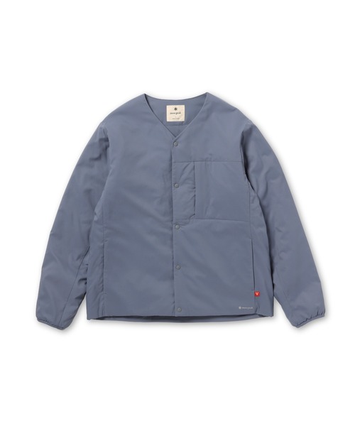 SCAPA ノーカラージャケット ライトブルー snow peak（スノーピーク） ジャケット ノーカラージャケット Snow