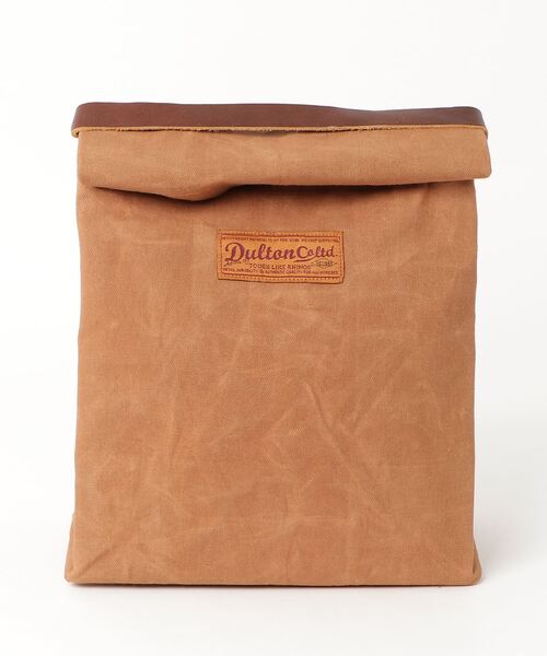 【売り切れ中】ダルトンお弁当箱　スノーピーク　　letters巾着 DULTON（ダルトン） 弁当箱 WAX CANVAS LUNCH BAG/キャンバス生地
