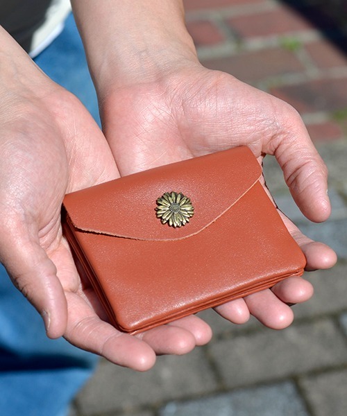 Fun & Daily コインケース F＆D : Cow Leather Concho Coin case