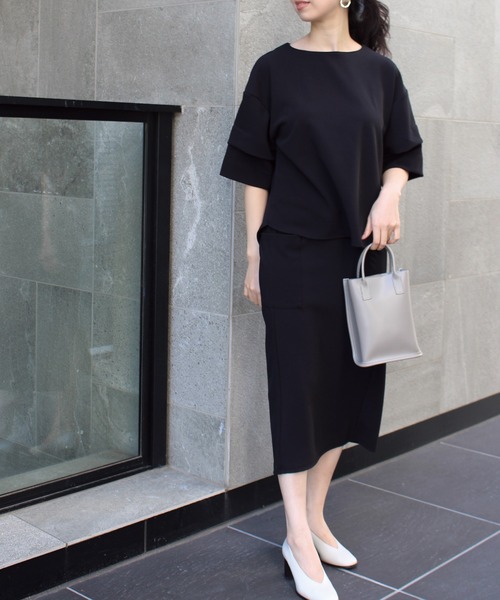 ワンピース 再入荷 洗える カットジョーゼットセットアップ 低身長向けsサイズ 大きいサイズ対応 Zozotown 通販 Paypayモール