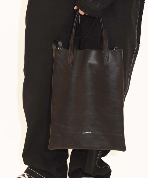 ショルダーバッグ /ADAM PATEK/2way midium tote bag メンズ レディース_6