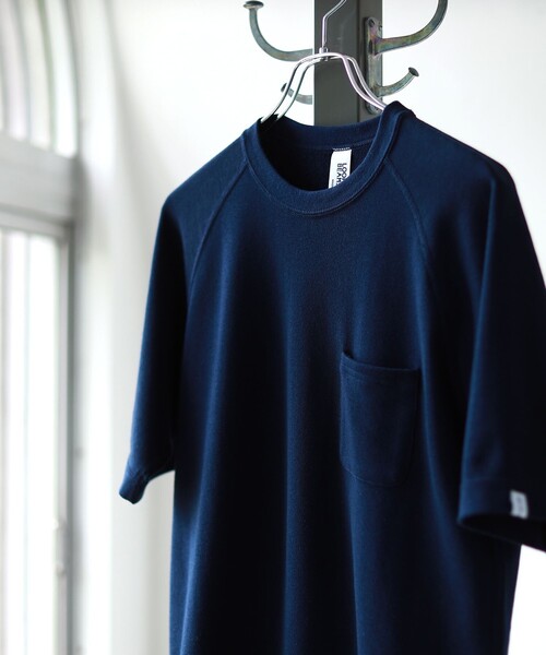 トレーナー スウェット LOOPWHEELER × BEAMS PLUS / 別注 Extra Light Short Sleeve Sweatの画像