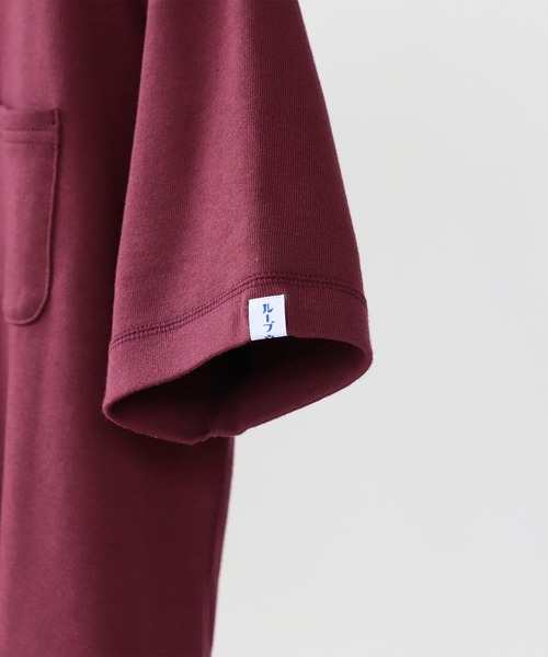 トレーナー スウェット LOOPWHEELER × BEAMS PLUS / 別注 Extra Light Short Sleeve Sweatの画像