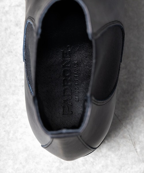 PADRONE ブーツ パドローネ / BL SIDE GORE BOOTS サイドゴア
