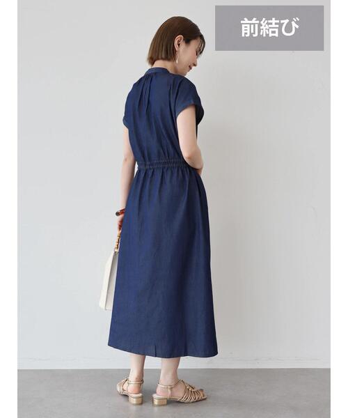 イチゴだけど♥️アメリカンデニムワンピース　見本 AMERICAN HOLIC ワンピース 4WAYデニムワンピース : ZOZOTOWN