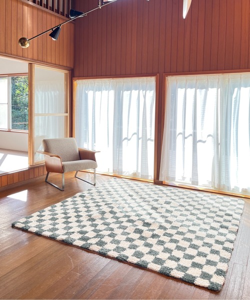 ブリッド モロッコ チェッカー ラグ ［140×200］ 001462 Morocco CHECKER RUG 140×200 | BRID