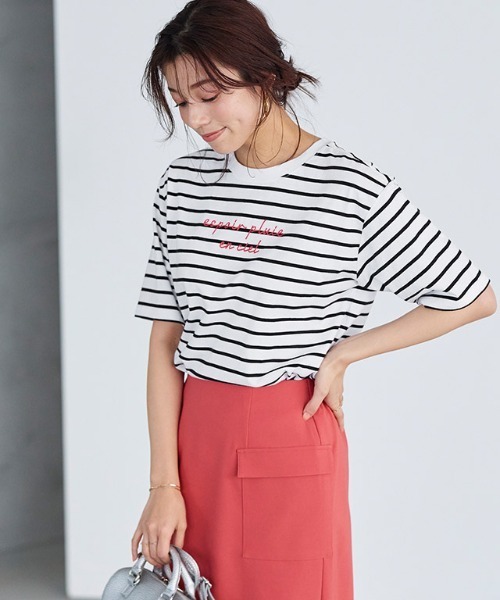 Pierrot（ピエロ） tシャツ 選べるプリントロゴTシャツ レディース