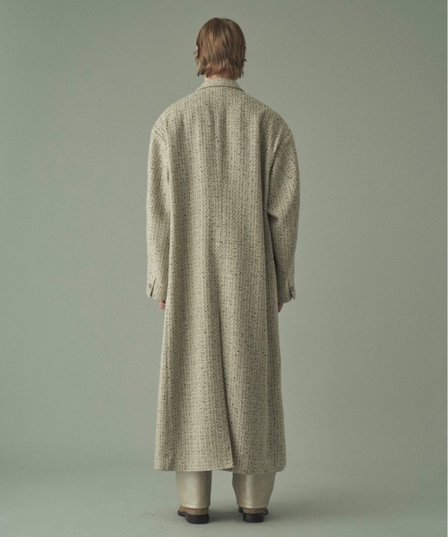 ユハJuha チェスターコート JUHA（ユハ） チェスターコート コート LAME TWEED EXTREME OVER COAT