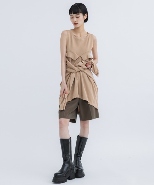 tシャツ 「TAN/タン」タイドレイヤリングトップス レディース TAN tシャツ 「TAN/タン」タイドレイヤリングトップス
