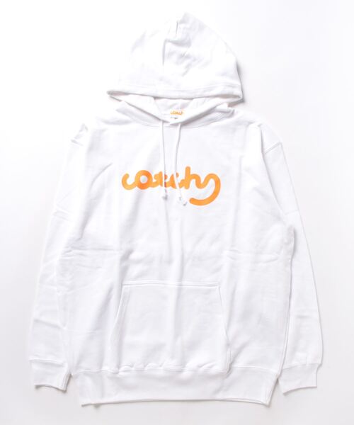 パーカー 「catchy」catchy LOGO PRINT PARKA レディース メンズ
