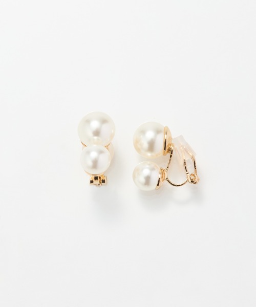 ［すぐにお届け］PHOEBE PHILO ダブルボールイヤリング Phoebe イヤリング ダブルラインフープイヤリング レディース