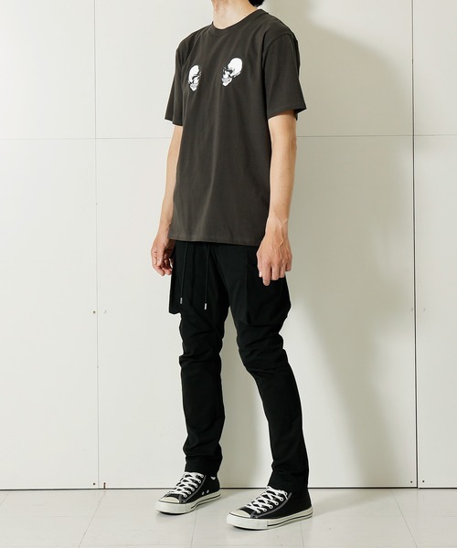 NUMBER (N)INE tシャツ SKULL #2 T-SHIRT / フロントスカル