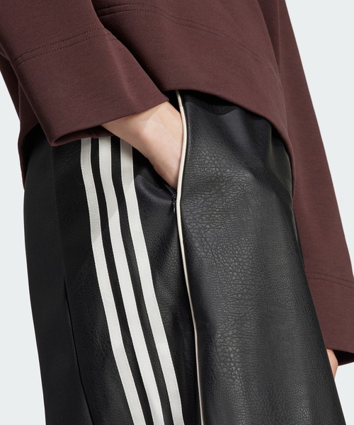 adidas Originals アディブレイク フェイクレザースカート adidas スカート アディブレイク / アディダスオリジナルス