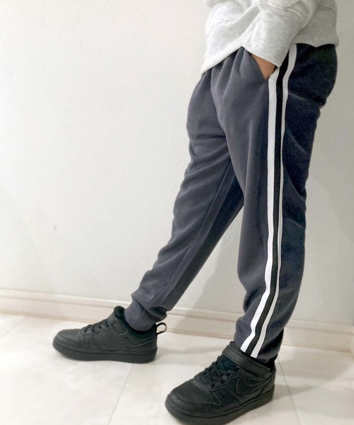 ごとちゃん GU公式 | KIDS(男女兼用)ドライワイドジップジョガーパンツ