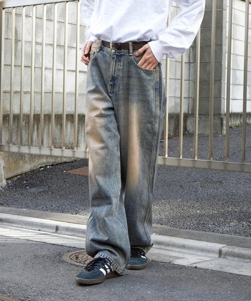 3.3 FIELD TRIP ジーンズ Field Trip／ルーズワイドデニムパンツ