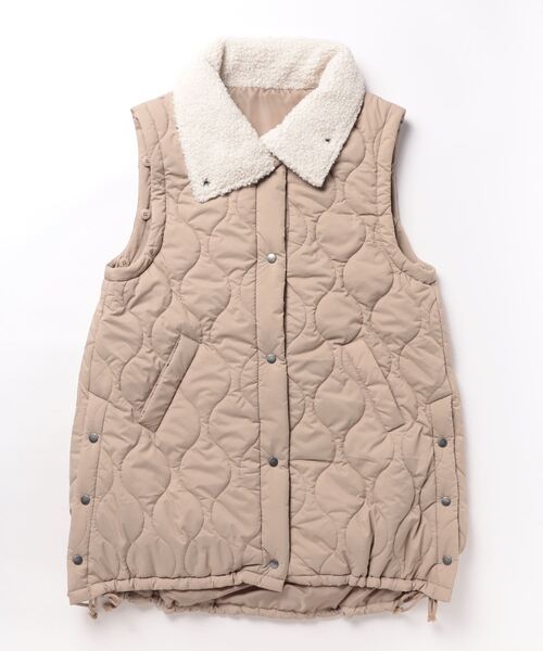 STYLEBLOCK ブルゾン アウター ソフトタフタ2WAY衿裏ボア