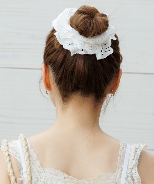 flower シュシュ スカラップレースシュシュ : ZOZOTOWN Yahoo!店