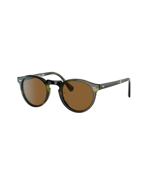 オリバーピープルズ サングラス ベッコウ×グリーンレンズ 中古・古着通販】OLIVER PEOPLES (オリバーピープルズ