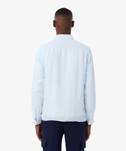 LACOSTE（ラコステ） シャツ リネンボタンダウン長袖シャツ メンズ