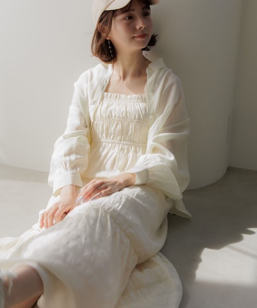 flower ワンピース サイドリボンワンピース : ZOZOTOWN Yahoo!店