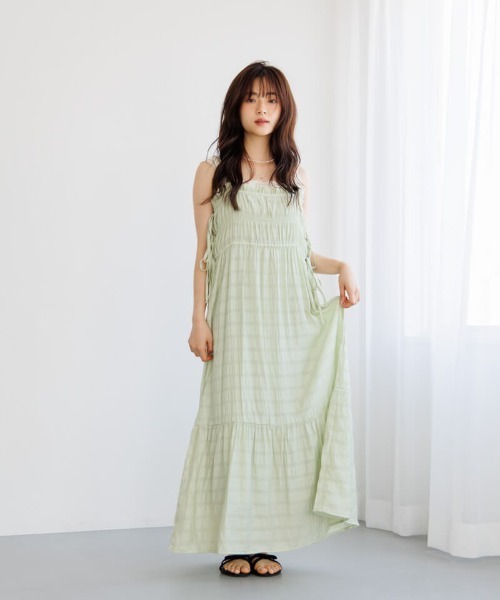 flower ワンピース サイドリボンワンピース : ZOZOTOWN Yahoo!店
