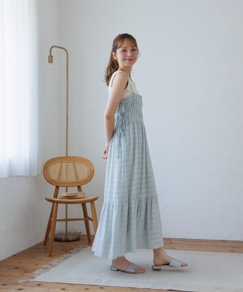 flower ワンピース サイドリボンワンピース : ZOZOTOWN Yahoo!店