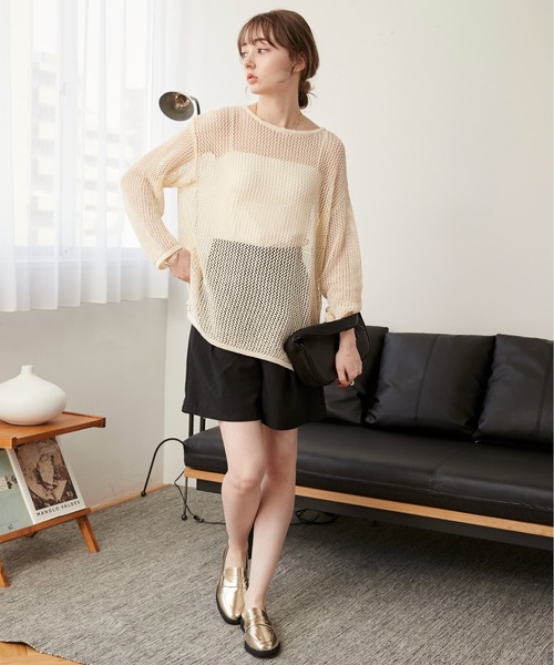 新品同様 美品 Morgan Henne パンツ 10 AZUL BY MOUSSY サスペンダーツキパンツ KHA -靴＆ファッション