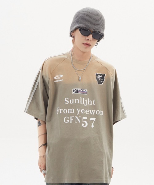 tシャツ A'GEM/9 × .kom「ARULE/アルール」袖脱着半袖カットソー レディース メンズ A'GEM/9 × .kom『ARULE/アルール』袖脱着半袖カットソー（T