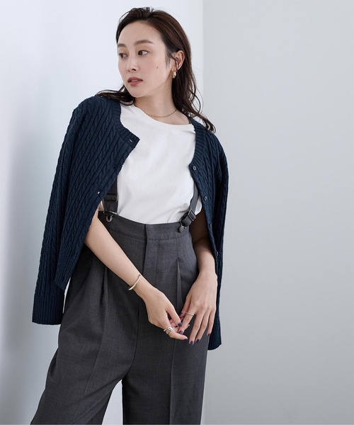 ヨリ　ケーブル　カーディガン　ニット ケーブルニット カーディガン - エクリュ | ZARA Japan / 日本
