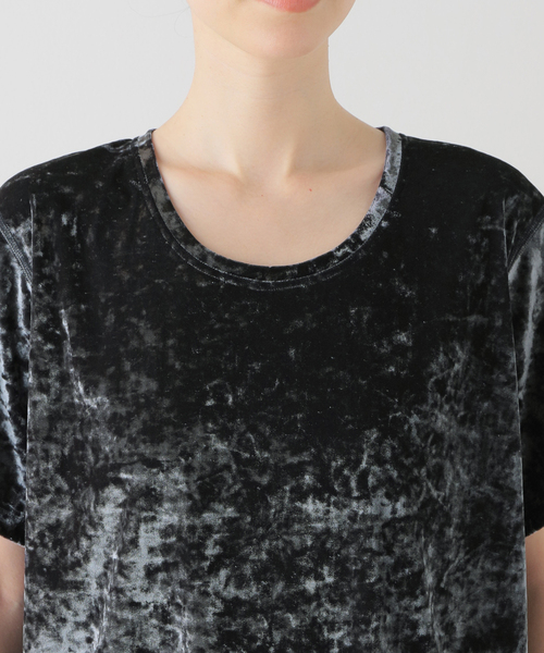 tシャツ 「SIMONE WILD/シモーネ ワイルド」HAMMERED VELVET T