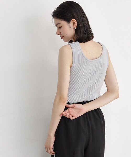 トップス takaaaaaki miduo Women's Tank Tops Casual Fashion Summer Sequin V Neck