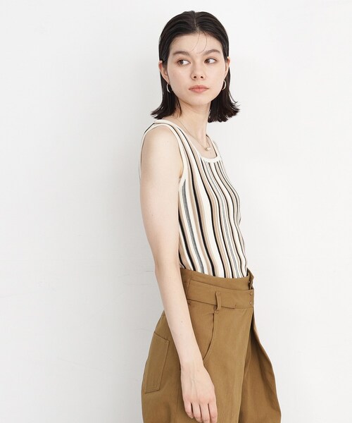 トップス takaaaaaki miduo Women's Tank Tops Casual Fashion Summer Sequin V Neck