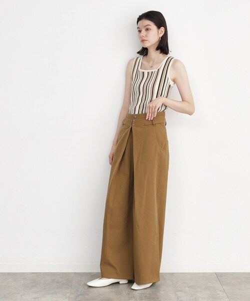 THE SHOP TK タンクトップ ノースリーブ 「前後2WAY」ラメ