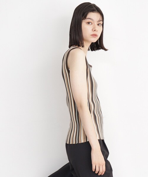 THE SHOP TK タンクトップ ノースリーブ 「前後2WAY」ラメ