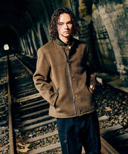 glamb（グラム） ブルゾン アウター Melton Napoleon Blouson