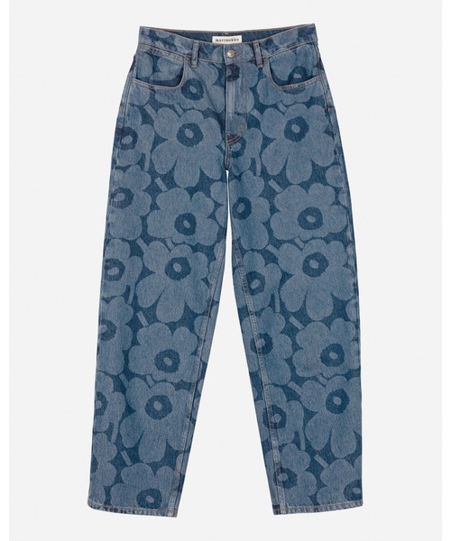 ジーンズ デニム デニムパンツ 「Maridenim」 Unikko / Barrel Unikko jeans　pants レディース | marimekko | 05