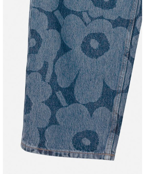 ジーンズ デニム デニムパンツ 「Maridenim」 Unikko / Barrel Unikko jeans　pants レディース | marimekko | 10