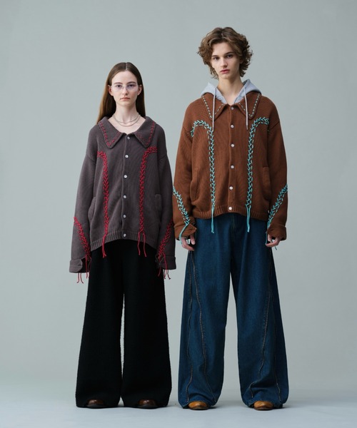soerte × camphor wood / M65 LOOSE TWEED FIELD COAT / M65