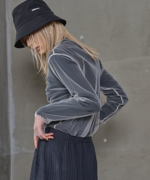 ニット セーター Canal 2way Knit  キャナル２wayニット レディース Muel Chic ニット セーター Canal 2way Knit キャナル2way